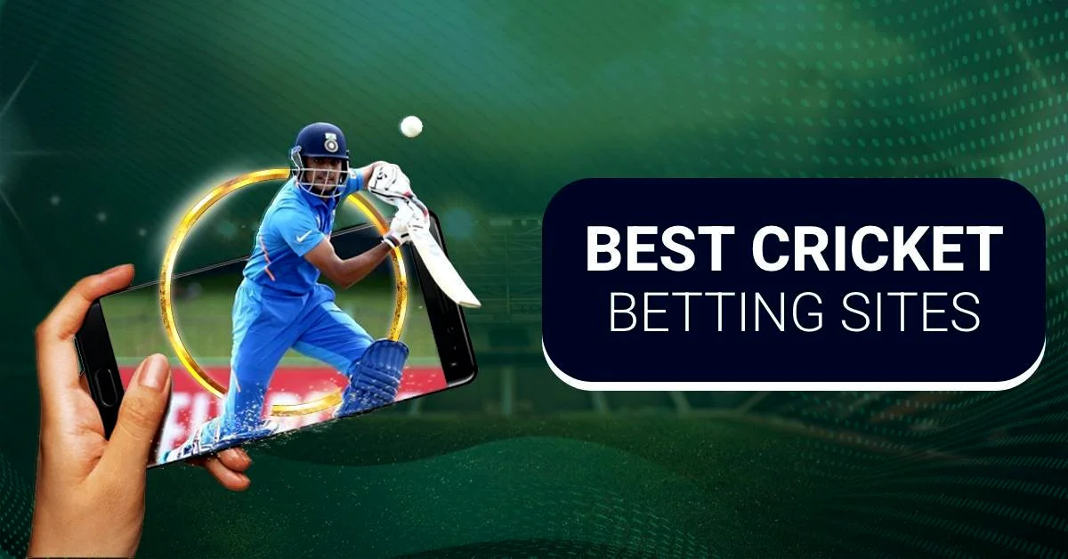 Cricket betting interface with live odds